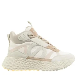 No Name Carter Mid W Dove Off White Amande High-Top-Sneaker