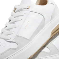 Nubikk Basket Court White Combi Suede Low-Top-Sneaker