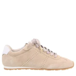 Nubikk Billy Lou Beige Suede Low-Top-Sneaker