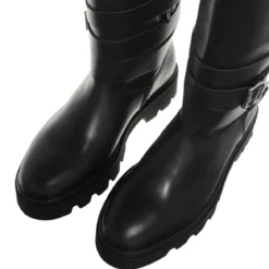 Nubikk Frank Lynn Black Leather Biker Boots