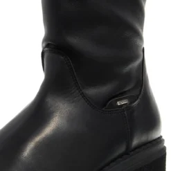Nubikk Liz Eiffel Black Leather Stiefel