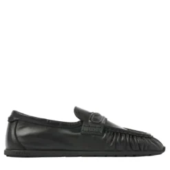 Nubikk Riley Mio Black Leather Loafer