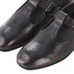 Officine Creative Schuhe aus Leder braun Schnürschuhe
