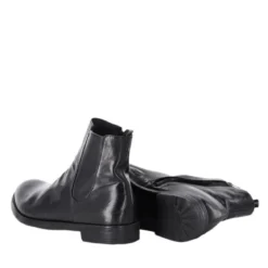 Officine Creative Stiefeletten Hive aus Leder schwarz Schnürschuhe