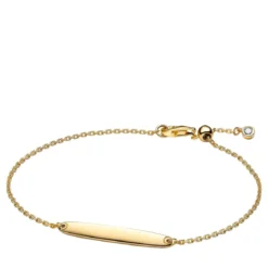Pandora Gravierbares Stab Kettenarmband Gold Armband