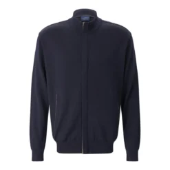 Paul & Shark Strickjacke aus Wolle blau Strickjacke