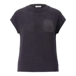Peserico Shirt aus Strick braun