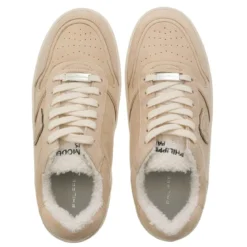 Philippe Model Nice Low Woman Nubuck Baby Bear_Beige Low-Top-Sneaker