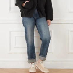 Philippe Model Nice Low Woman Nubuck Baby Bear_Beige Low-Top-Sneaker