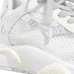 Philippe Model Odeon Low Woman Veau Resau Blanc Low-Top-Sneaker
