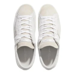 Philippe Model Prsx Low Woman Metal Argent Low-Top-Sneaker