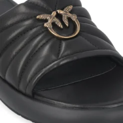 Pinko Fiona 03 - Slipper Nappa Black Black Slides
