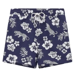 Polo Ralph Lauren Badeshorts mit Muster blau