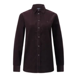 Polo Ralph Lauren Hemdbluse aus Baumwolle lila Bluse