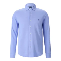 Polo Ralph Lauren Hemd mit Logo blau Hemd
