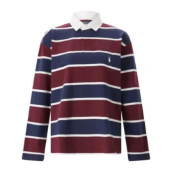 Polo Ralph Lauren Langarm Poloshirt aus Baumwolle mehrfarbig Poloshirt