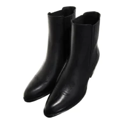 Polo Ralph Lauren P Chls Wstrn-Boots-Mid Boot Black Cowboy-Stiefel
