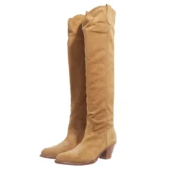 Polo Ralph Lauren Pl Slch Wst-Boots-Tall Boot Caramel Cowboy-Stiefel