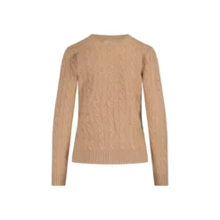 Polo Ralph Lauren Pullover aus Kaschmir-Woll-Mix Brown Pullover