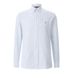 Polo Ralph Lauren Regular-Fit Hemd aus Baumwolle blau Hemd