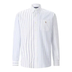 Polo Ralph Lauren Regular-Fit Hemd aus Baumwolle blau Hemd