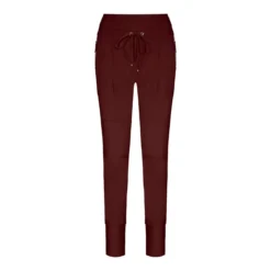 Raffaello Rossi Jersey-Hose Candy Dunkelrot Stoffhose
