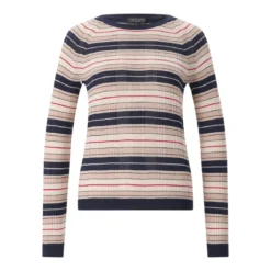 Rag & Bone Langarmshirt aus Seide-Baumwoll-Mix mehrfarbig T-Shirt