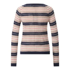 Rag & Bone Langarmshirt aus Seide-Baumwoll-Mix mehrfarbig T-Shirt