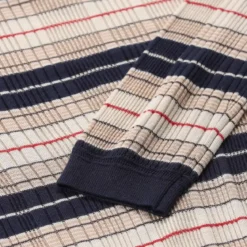 Rag & Bone Langarmshirt aus Seide-Baumwoll-Mix mehrfarbig T-Shirt