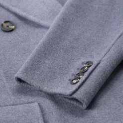 Rag & Bone Mantel aus Kaschmir-Woll-Mix blau Wintermantel