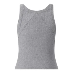 Rag & Bone Ripp-Top mit U-Ausschnitt grau Top
