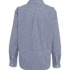 Ralph Lauren Blouse with contrasting stripes blau Bluse