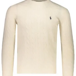 Ralph Lauren Polo Trui Wit Creme