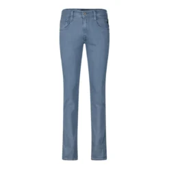 REPLAY Jeans Anbass mit Hyperflex Blau Slim-Fit-Jeans