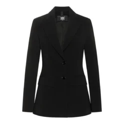 Riani Klassischer Blazer mit Schulterpolstern Schwarz Blazer
