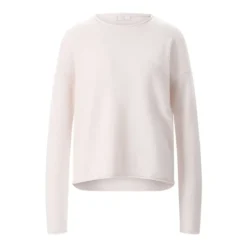 Riani Pullover aus Kaschmir-Woll-Mix beige Pullover