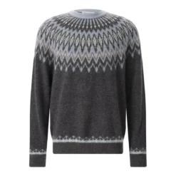 Roberto Collina Pullover aus Alpaka-Woll-Mix braun Pullover