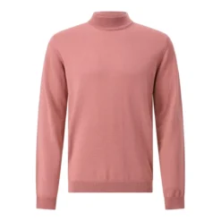 Roberto Collina Pullover mit Stehkragen blau Pullover