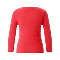 Roberto Collina Rundhalspullover aus Angorawoll-Mix braun Pullover