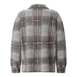 Roberto Collina Strickjacke aus Woll-Mix grün Pullover