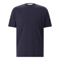 Roberto Collina T-Shirt aus Baumwolle dunkelblau T-Shirt