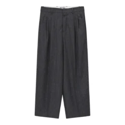 ROSSI Hose aus Woll-Mix grau Stoffhose
