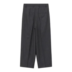 ROSSI Hose aus Woll-Mix grau Stoffhose