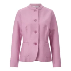 Rosso35 Jacke aus Wolle pink Blazer