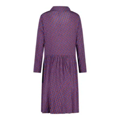 Rosso35 Midikleid mit geometrischem Muster mehrfarbig Midikleid