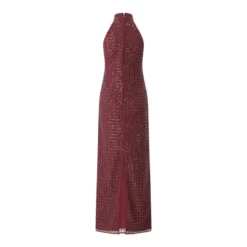 Rotate Maxikleid mit Pailletten rot Maxikleid
