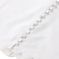 Rotate Mini-Kleid mit Spaghetti-Trägern weiß Minikleid