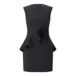 Rotate Minikleid Rose schwarz Minikleid