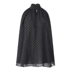 Rotate Neckholder Top mit Blumenprint schwarz Top