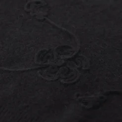 Rotate Pullover aus Woll-Mix schwarz